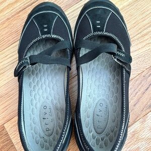 Clarks Privo Womens Mary Jane Comfort Shoes Black Size 5M